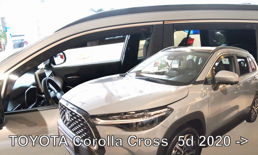 Toyota Corolla Cross légterelő első+hátsó ablakhoz 2020.07-